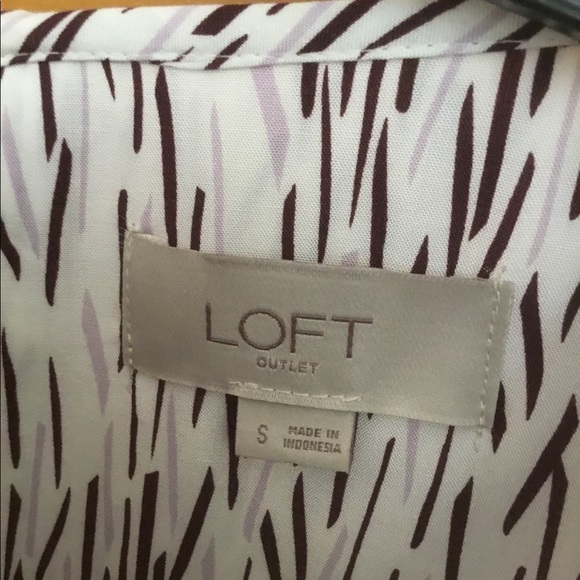 Loft, long sleeve blouse - Picture 2 of 2